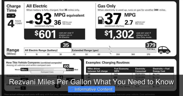 Rezvani Miles Per Gallon What You Need to Know