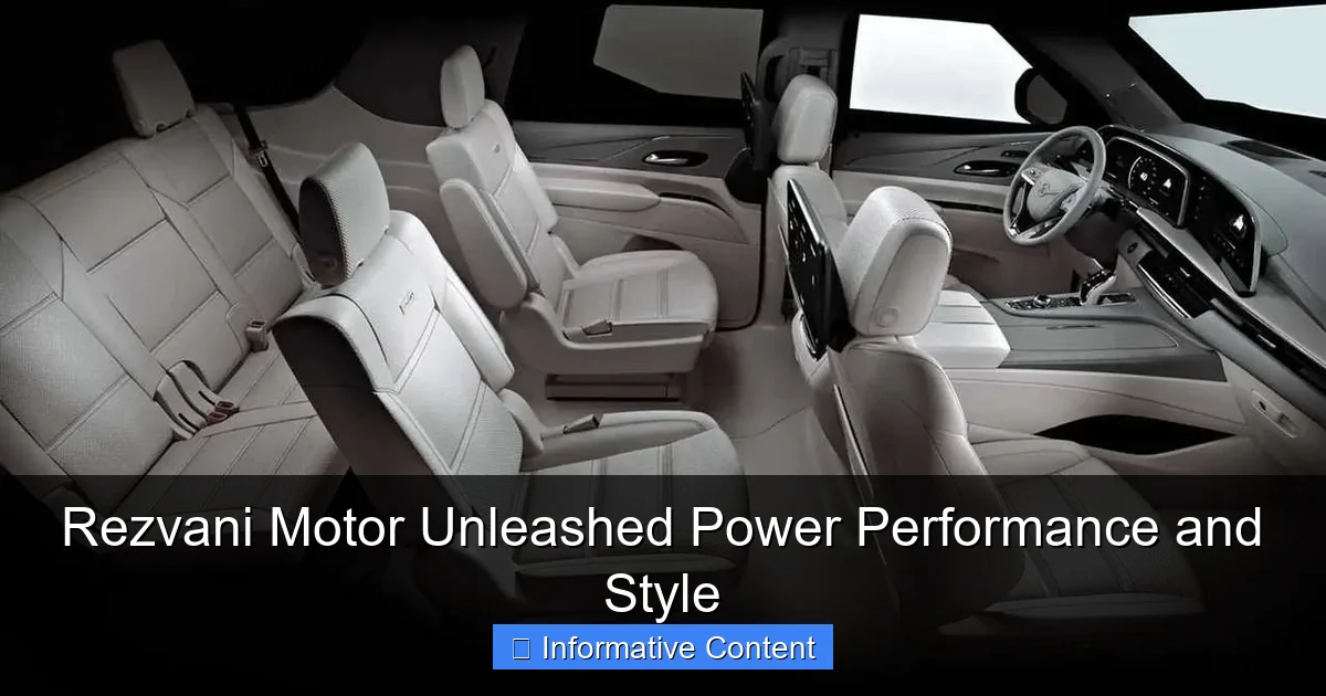 Rezvani Motor Unleashed Power Performance and Style