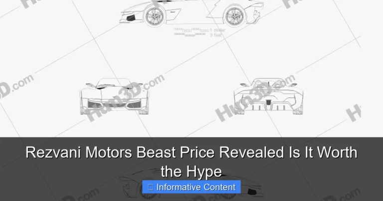 Rezvani Motors Beast Price Revealed Is It Worth the Hype