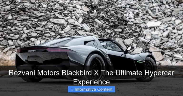 Rezvani Motors Blackbird X The Ultimate Hypercar Experience