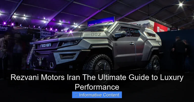 Rezvani Motors Iran The Ultimate Guide to Luxury Performance