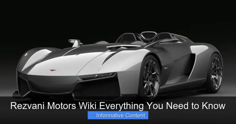 Rezvani Motors Wiki Everything You Need to Know