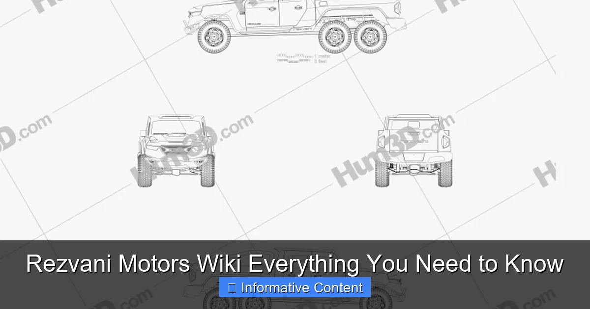 Rezvani Motors Wiki Everything You Need to Know