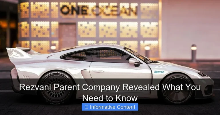 Rezvani Parent Company Revealed What You Need to Know