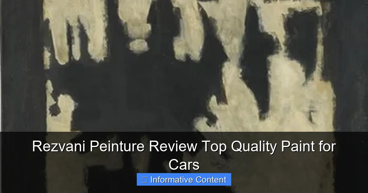 Rezvani Peinture Review Top Quality Paint for Cars