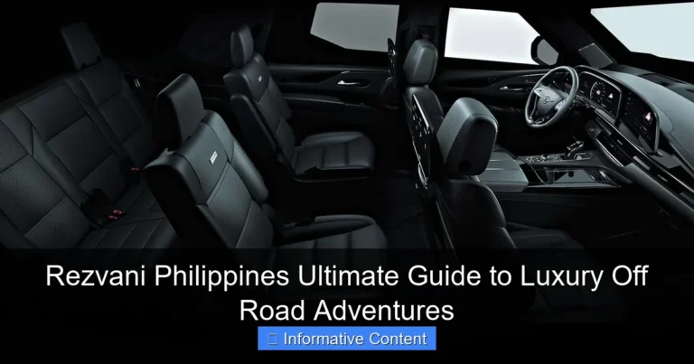 Rezvani Philippines Ultimate Guide to Luxury Off Road Adventures