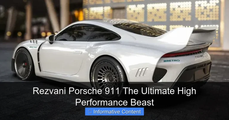 Rezvani Porsche 911 The Ultimate High Performance Beast