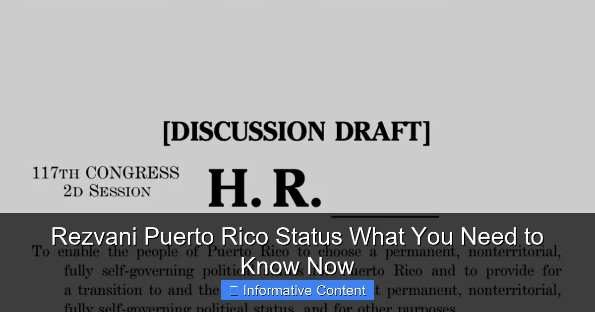 Rezvani Puerto Rico Status What You Need to Know Now