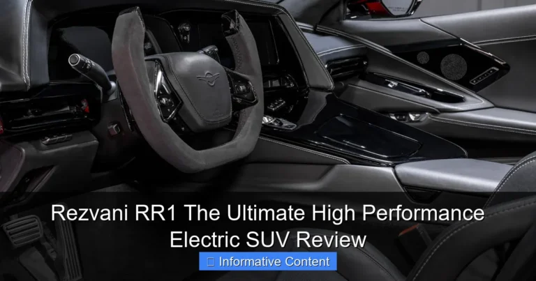 Rezvani RR1 The Ultimate High Performance Electric SUV Review