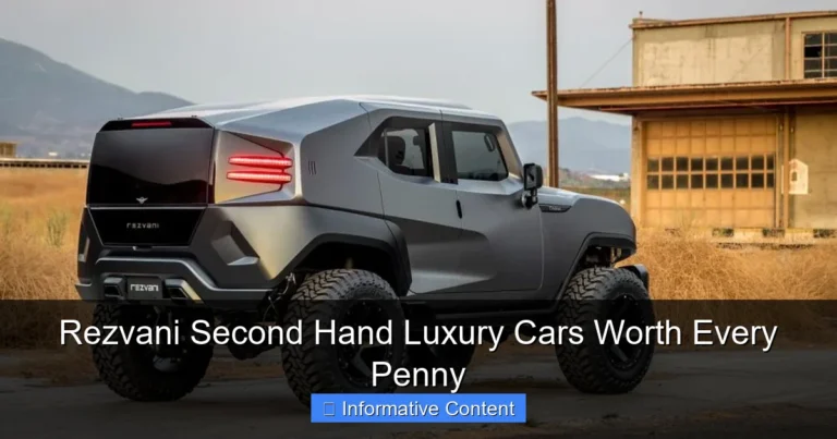 Rezvani Second Hand Luxury Cars Worth Every Penny