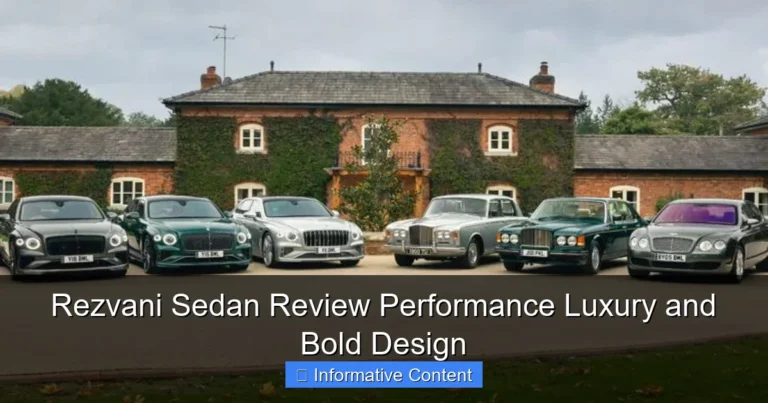 Rezvani Sedan Review Performance Luxury and Bold Design