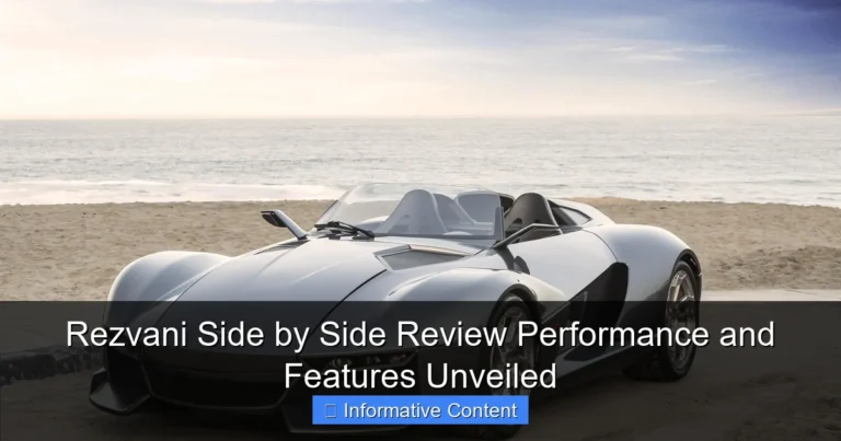 Rezvani Side by Side Review Performance and Features Unveiled