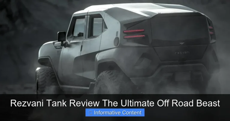 Rezvani Tank Review The Ultimate Off Road Beast