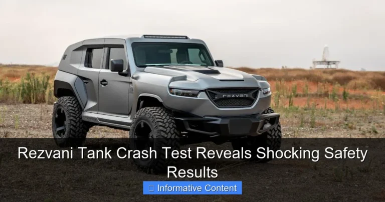 Rezvani Tank Crash Test Reveals Shocking Safety Results