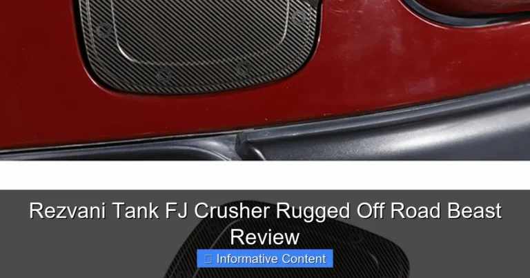Rezvani Tank FJ Crusher Rugged Off Road Beast Review