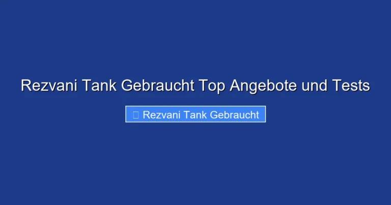 Rezvani Tank Gebraucht Top Angebote und Tests