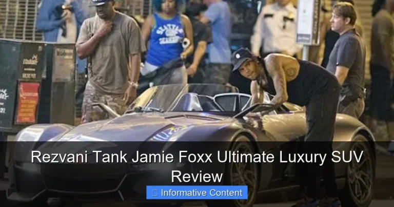 Rezvani Tank Jamie Foxx Ultimate Luxury SUV Review