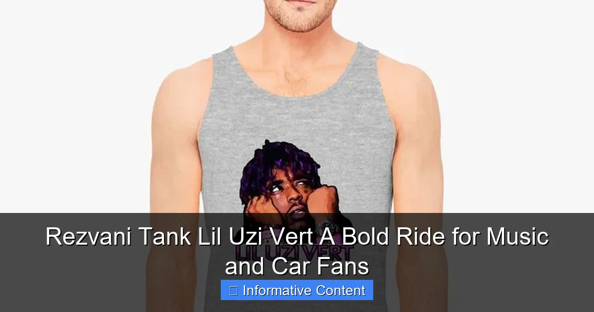 Rezvani Tank Lil Uzi Vert A Bold Ride for Music and Car Fans