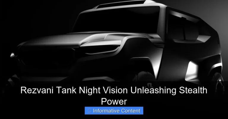 Rezvani Tank Night Vision Unleashing Stealth Power