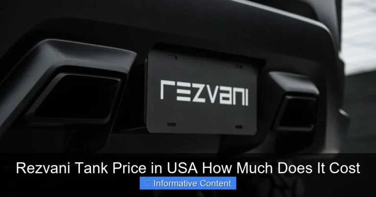 Rezvani Tank Price in USA How Much Does It Cost