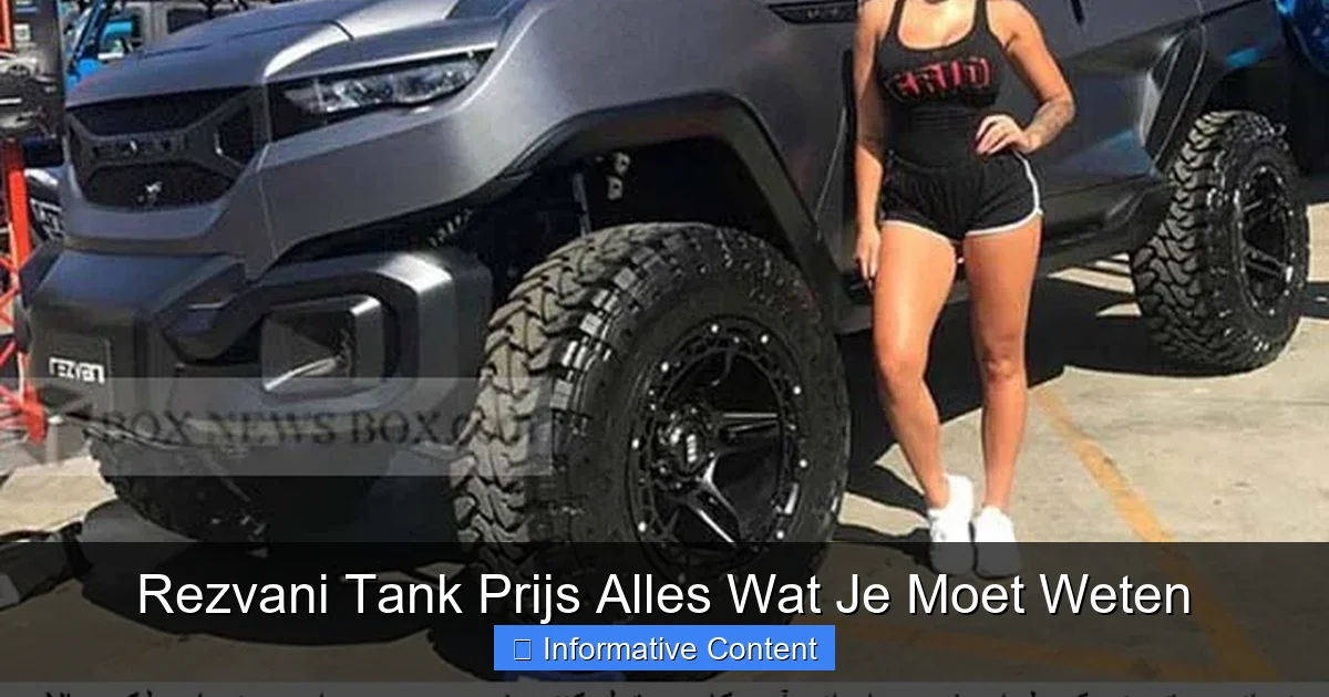 Rezvani Tank Prijs Alles Wat Je Moet Weten