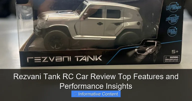 Rezvani Tank RC Car Review Top Features and Performance Insights