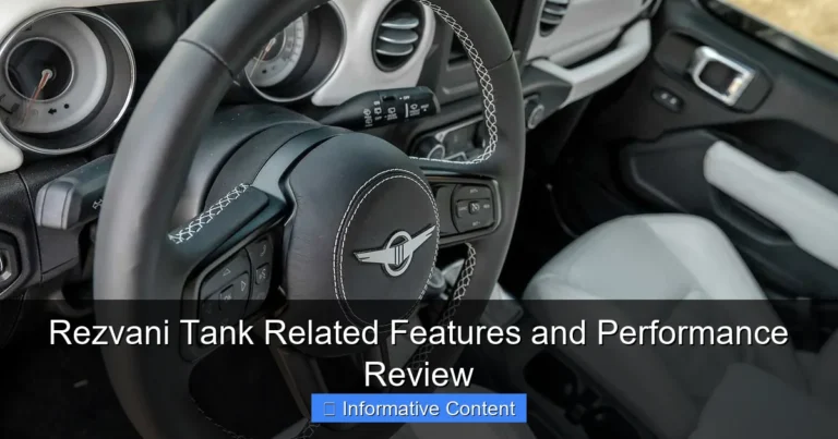 Rezvani Tank Related Features and Performance Review