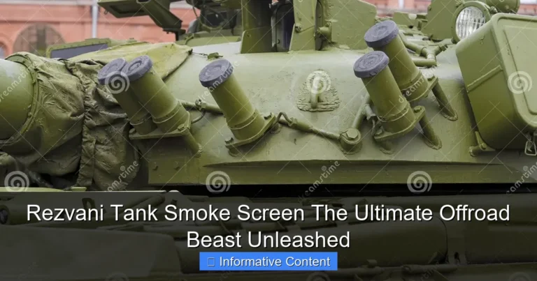 Rezvani Tank Smoke Screen The Ultimate Offroad Beast Unleashed