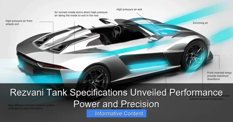 Rezvani Tank Specifications Unveiled Performance Power and Precision