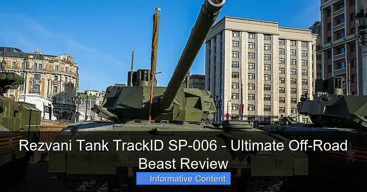 Rezvani Tank TrackID SP-006 - Ultimate Off-Road Beast Review
