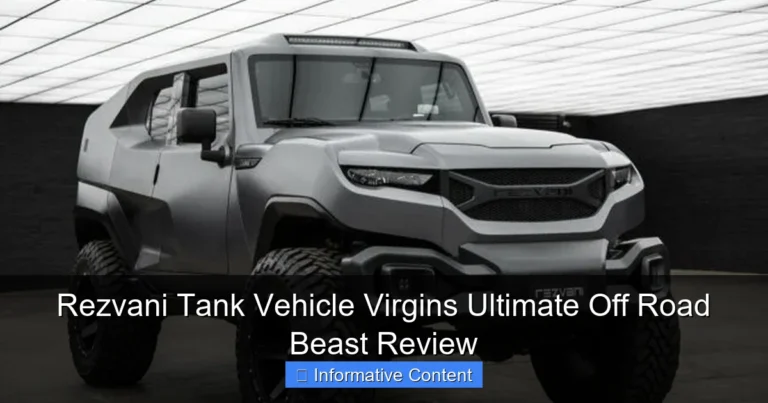 Rezvani Tank Vehicle Virgins Ultimate Off Road Beast Review