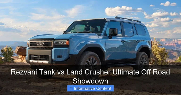 Rezvani Tank vs Land Crusher Ultimate Off Road Showdown