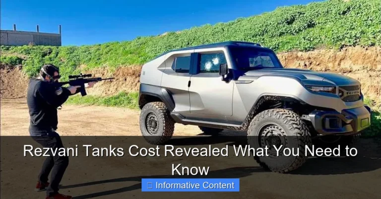Rezvani Tanks Cost Revealed What You Need to Know