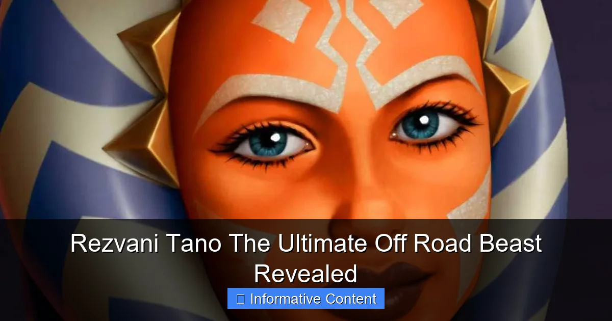 Rezvani Tano The Ultimate Off Road Beast Revealed