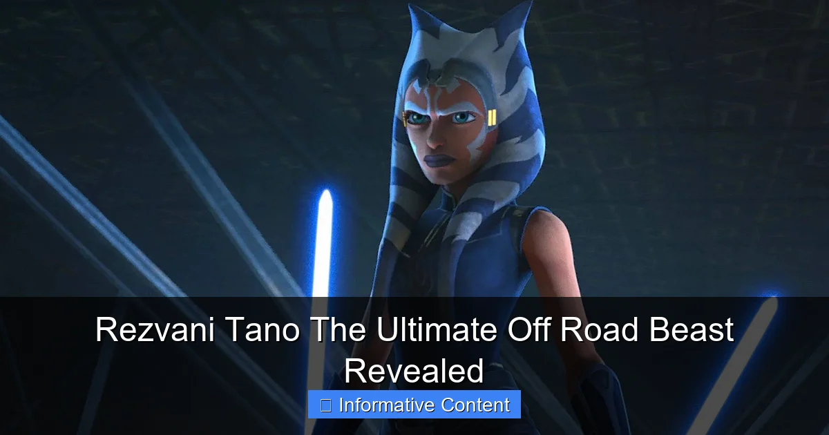 Rezvani Tano The Ultimate Off Road Beast Revealed