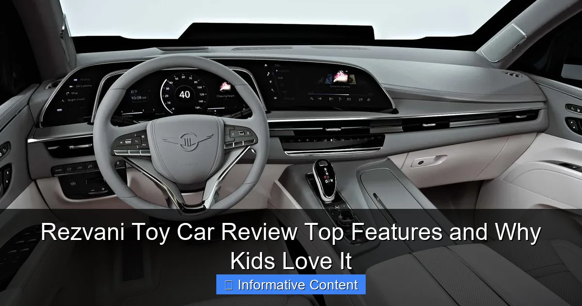 Rezvani Toy Car Review Top Features and Why Kids Love It