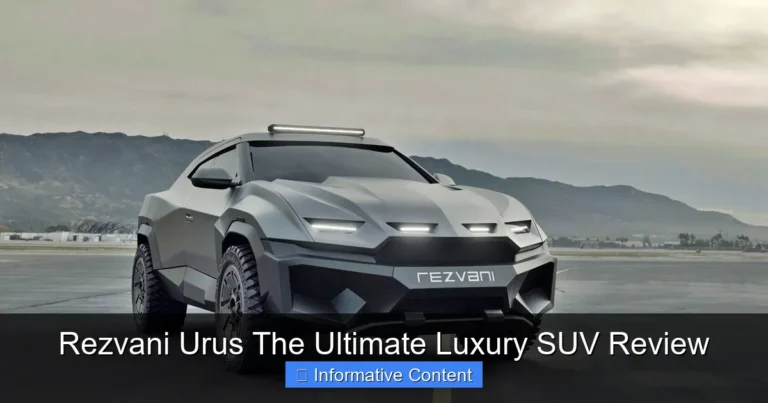 Rezvani Urus The Ultimate Luxury SUV Review