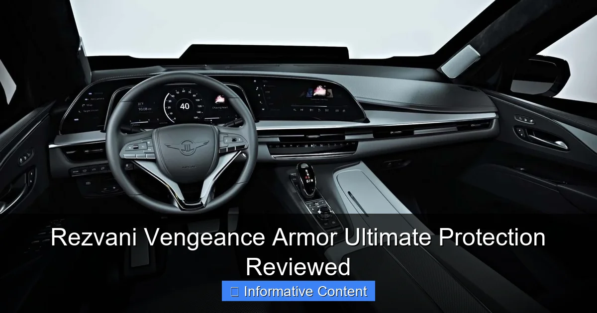 Rezvani Vengeance Armor Ultimate Protection Reviewed