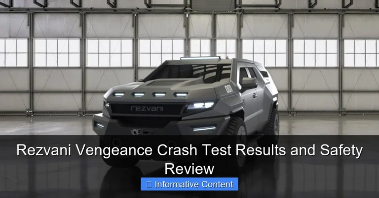 Rezvani Vengeance Crash Test Results and Safety Review