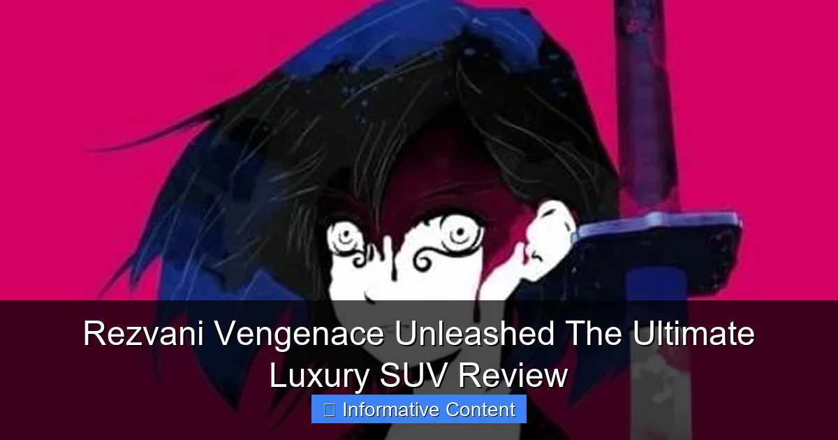 Rezvani Vengenace Unleashed The Ultimate Luxury SUV Review