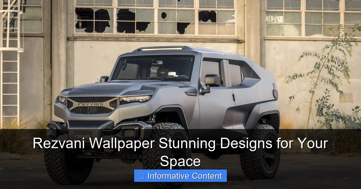 Rezvani Wallpaper Stunning Designs for Your Space