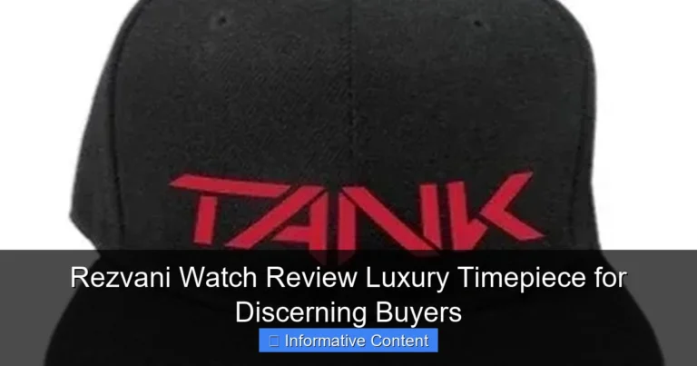 Rezvani Watch Review Luxury Timepiece for Discerning Buyers