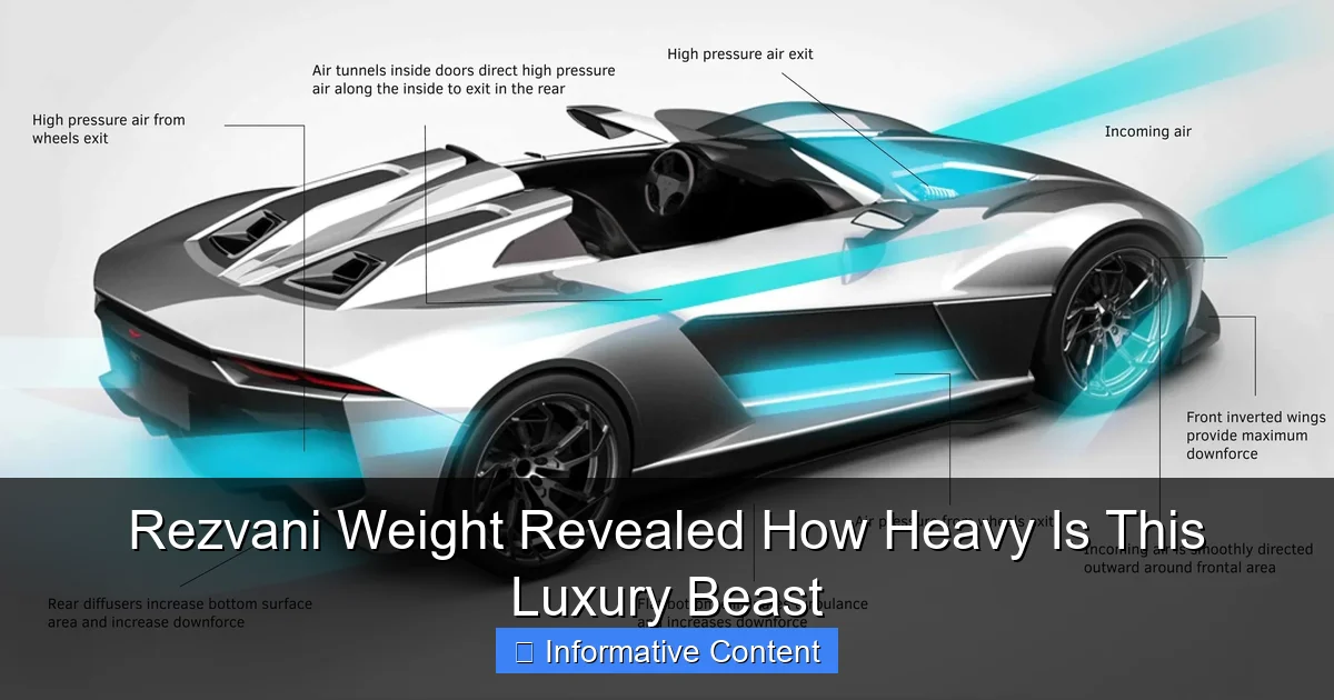 Rezvani Weight Revealed How Heavy Is This Luxury Beast