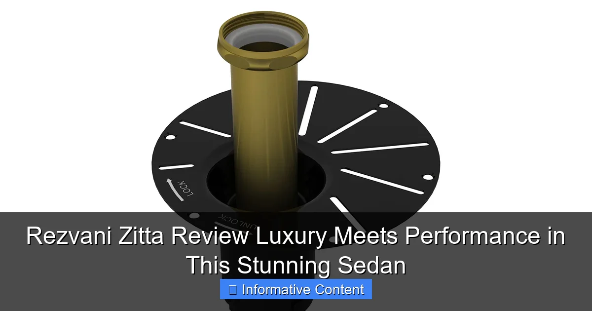 Rezvani Zitta Review Luxury Meets Performance in This Stunning Sedan