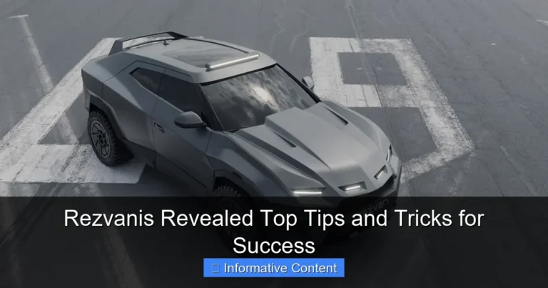 Rezvanis Revealed Top Tips and Tricks for Success
