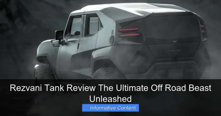 Rezvani Tank Review The Ultimate Off Road Beast Unleashed