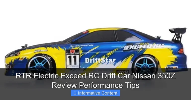 RTR Electric Exceed RC Drift Car Nissan 350Z Review Performance Tips