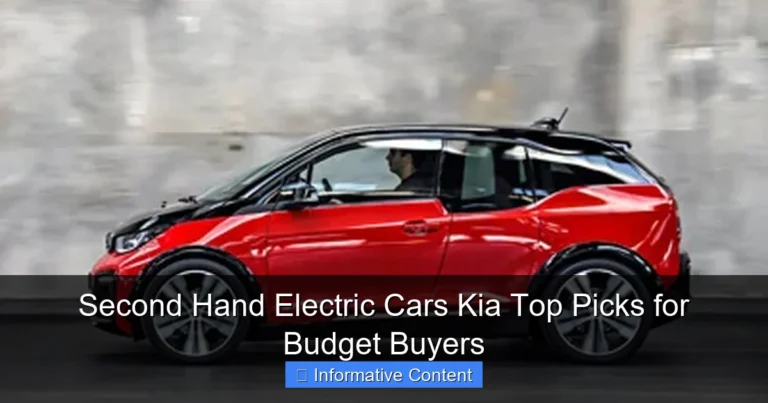 Second Hand Electric Cars Kia Top Picks for Budget Buyers