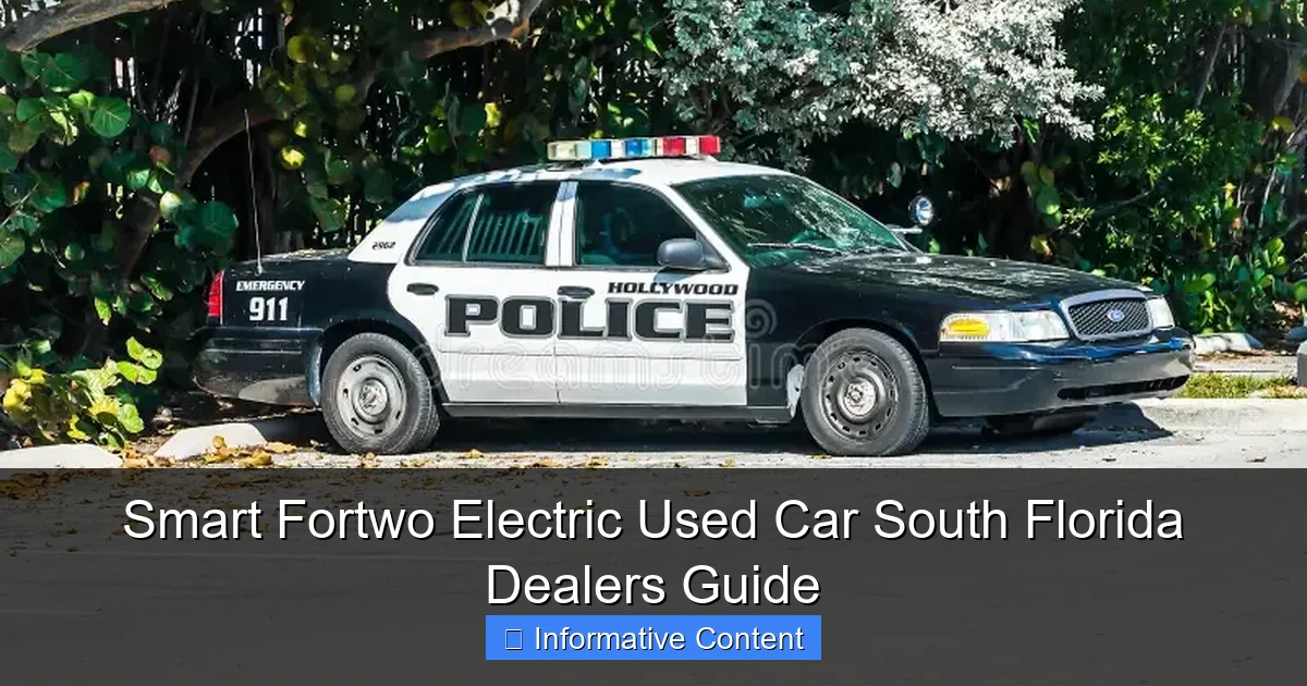 Smart Fortwo Electric Used Car South Florida Dealers Guide