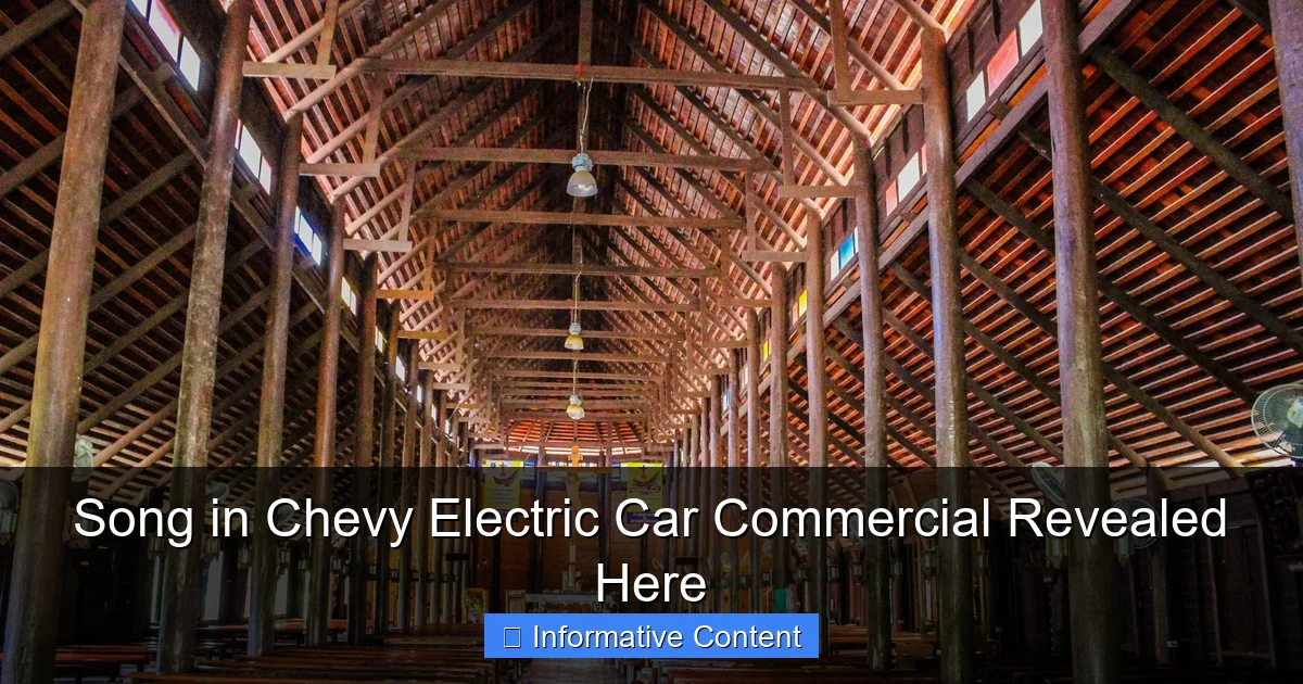 Song in Chevy Electric Car Commercial Revealed Here